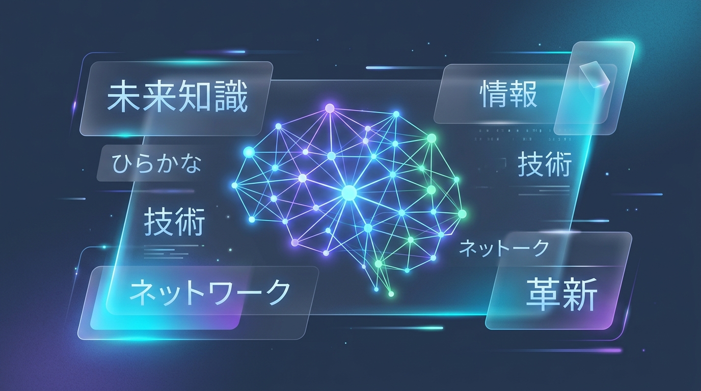 KOTOBA LAB 未来知識ネットワークのビジュアルアート
